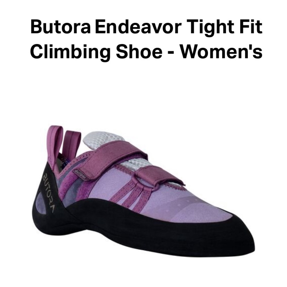 Butora Endeavor rock climbing shoes